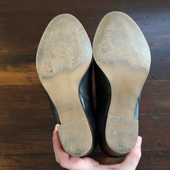 Madewell Regan Chelsea Pull On Leather Boot in Black - Picture 2 of 5